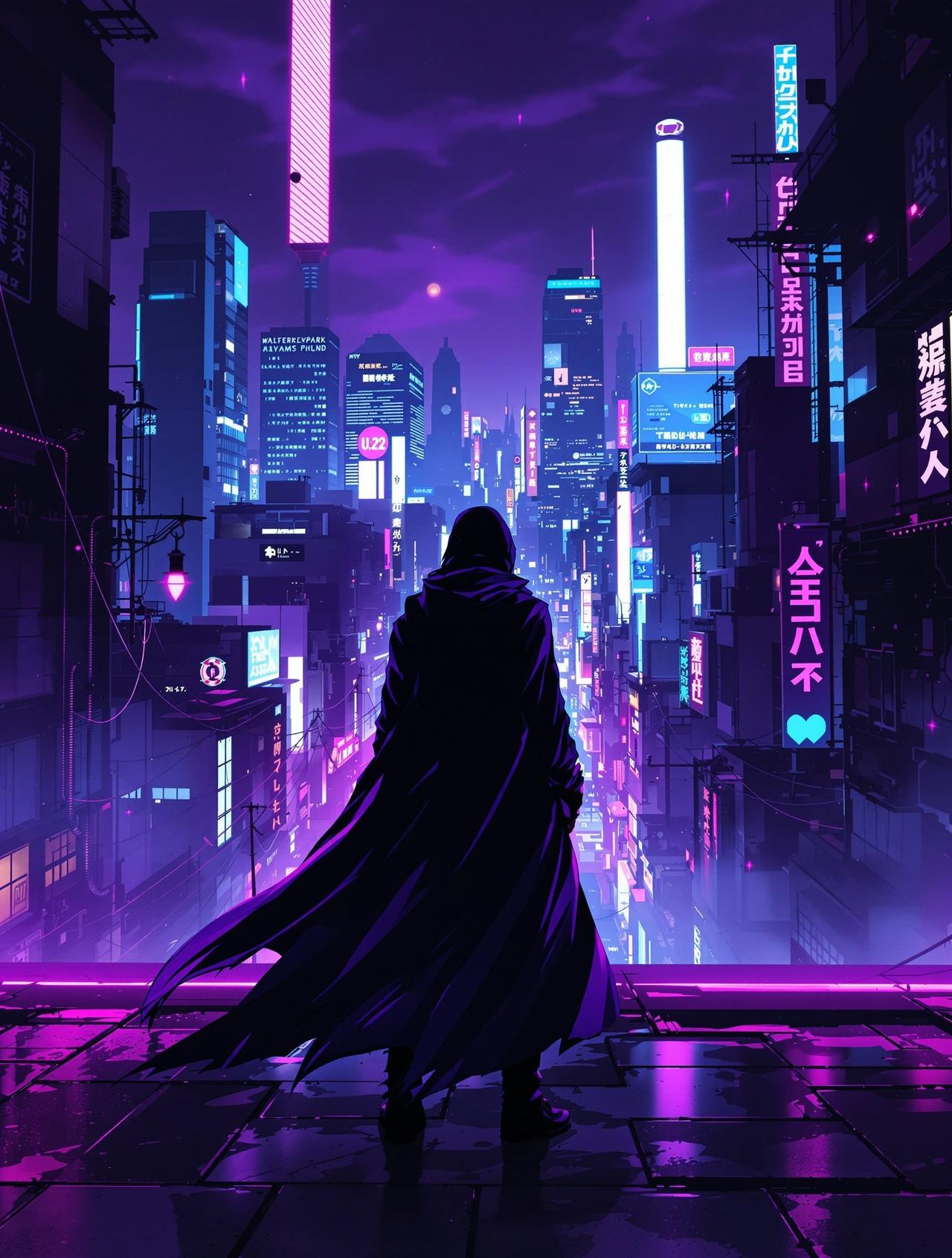暗夜都市 - 科幻漫画封面